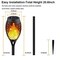 8 Pieces Solar Outdoor Lights, Solar Torch Light with Flickering Flame, Waterproof Solar Garden Lights, Outdoor Decorations for Patio Yard